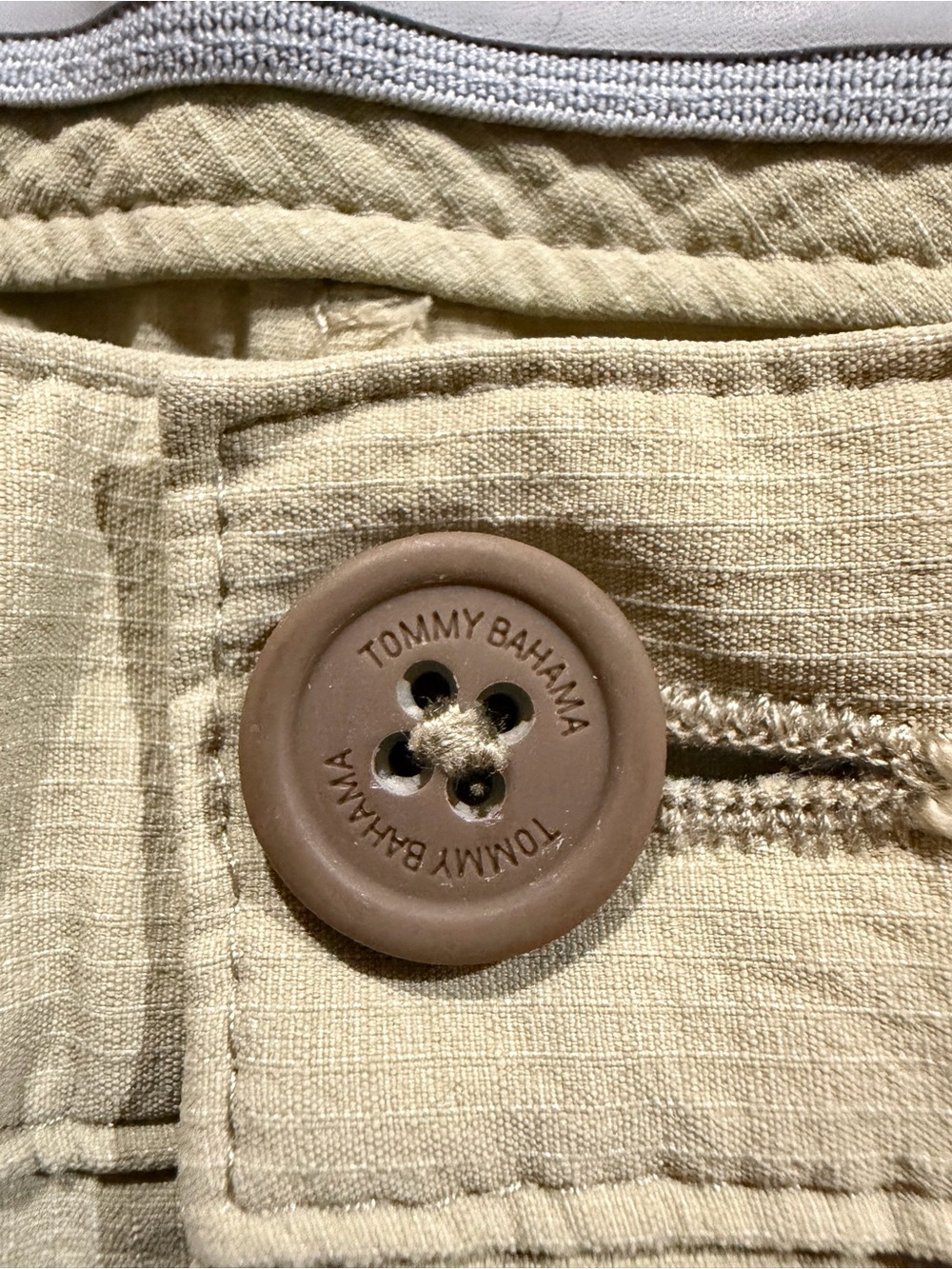 Tommy Bahama Chip Shot IslandZone 8” Golf Shorts Men’s 42 Khaki Performance - Picture 5 of 11